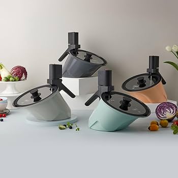 Amazon.co.jp: 【正規品】ROLLPAN 自動回転鍋 炒め鍋 フライパン