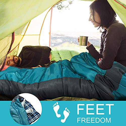 Forceatt Schlafsack Winter, -5°-20 Grad Schlafsack Outdoor für 3-4 Jahreszeiten, Leichtgewichtig und Wasserdicht Warm… - Image 7