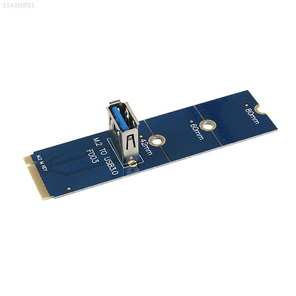 BIG BOOM® 3E50 1X 4X 8X 16X BTC LTC Miner Blue Riser Card PCI Express NGFF M.2 to USB3.0