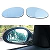 MASION Car Rearview Mirror Glass for BMW E82 E88 E46 E85 E91 – Improved Driving Safety, High-Definition Wide-Angle Right + Left Side Car Heated Glass