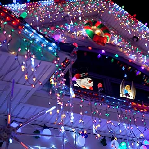 10M 8 Modi 300 Led lichterkette mit stecker, lichter deko mit Zeitgeber für Supermärkte, Geschäfte, Schlafzimmer, IP44 Wetterfest lichter Cover