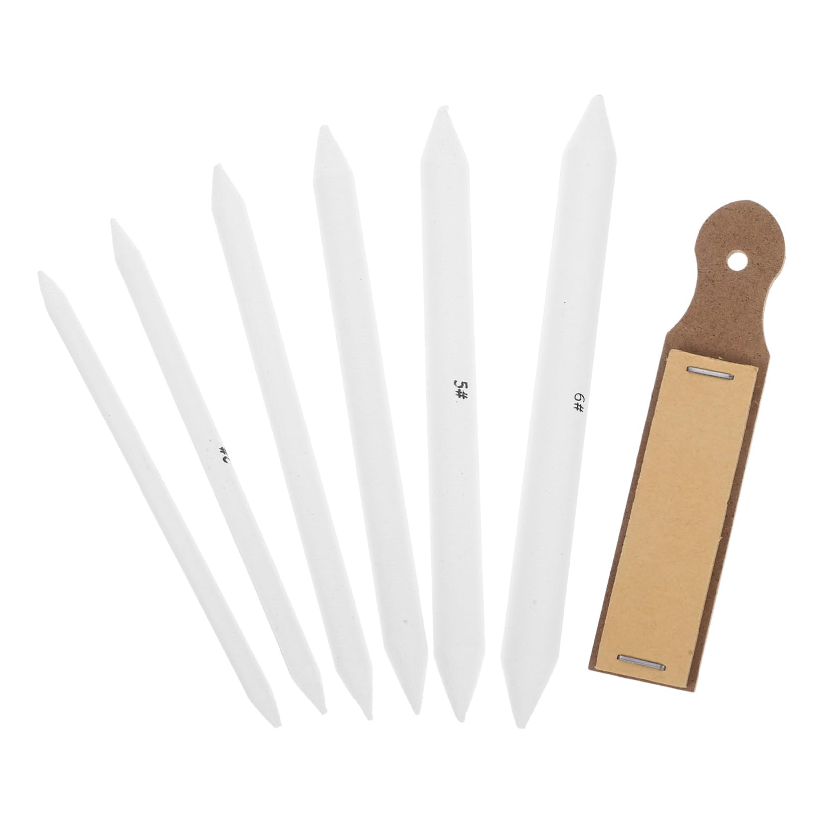 ULDIGI Artists Blending Stumps 7pcs Set Blending Paper for Drawing Sketching Tools Erasers Shading Tools Drawing Accessories