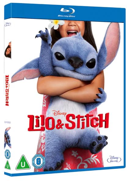 Lilo & Stitch Live-Action Movie Includes Bonus Footage, Deleted Scenes and more... (2025) [Blu-Ray, Region Free]