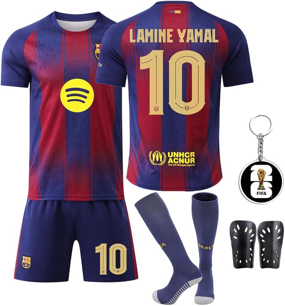 バルセロナ 25/26 オーセンティック ユニフォーム ホーム ラミン•ヤマル バルセロナ 25/26 オーセンティック ユニフォーム ホーム ラミン