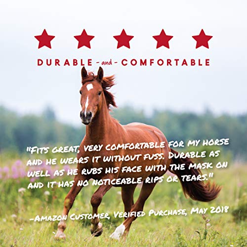 Pro-Force Equine Fly Mask | Horse Fly Mask with UV Protection | Adjustable Fit for Comfort | Without Ears - Image 7