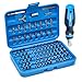 Neiko 10082A Security Bit Set with Ratcheting Screwdriver, Chrome Vanadium Steel | 101-Piece Set
