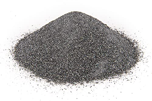 Carborundum; Pure & Natural: by World of Wood- Crushed Inlay Stone Perfect for Wood Inlay, Jewelry, Art, and More (FINE Powder Consistency) (4 oz)