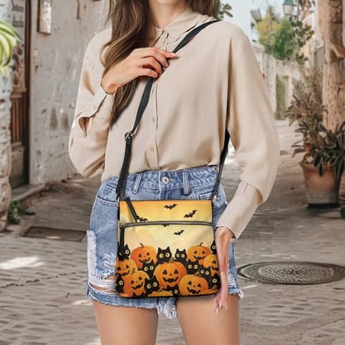 Image of Leather Purses for Women, Leather Hobo Bags for Women Travel Sling Purse Triple Zippered Pockets Shoulder Bag
