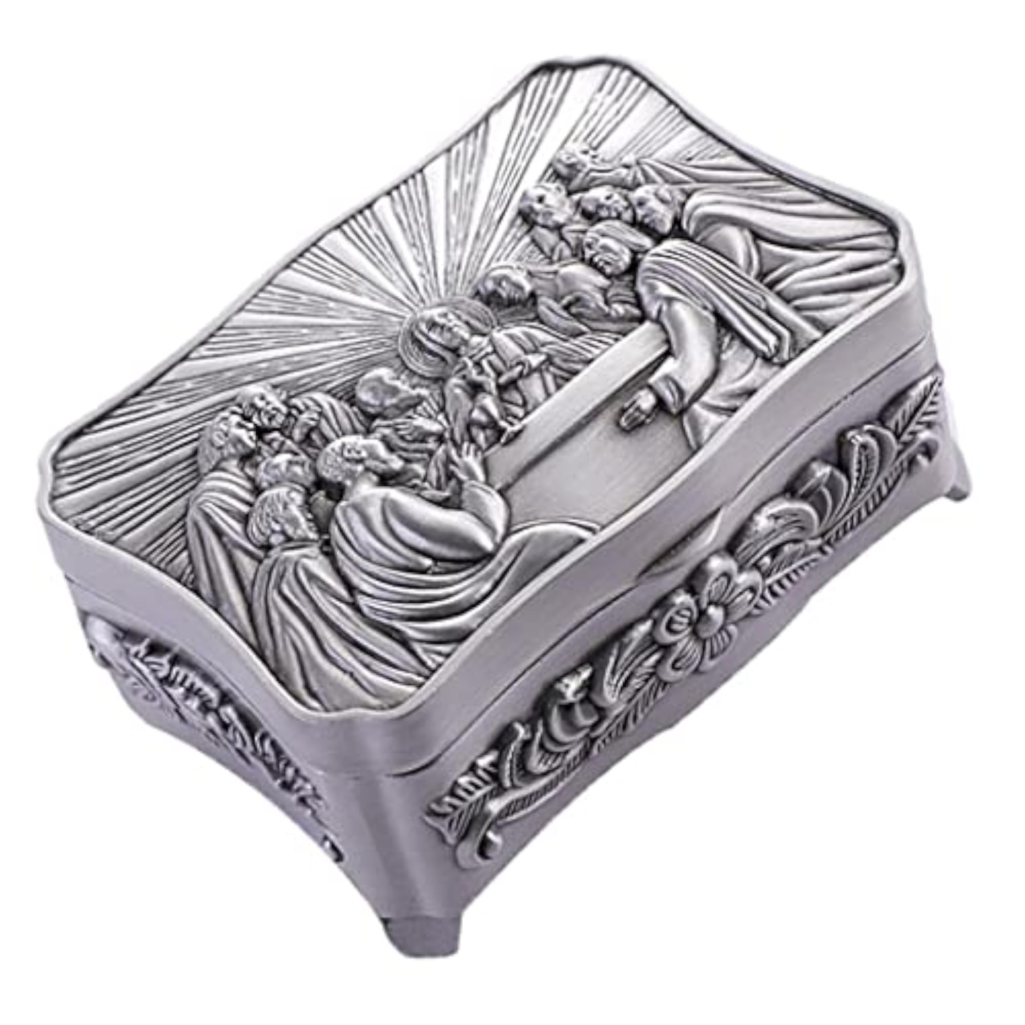 Vintage Elegant Trinket Jewelry Boxes for Storage
