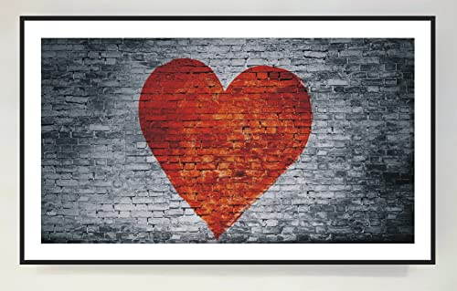 Panneau en bois rétroéclairé Amour décoratif pour mur salon - 4