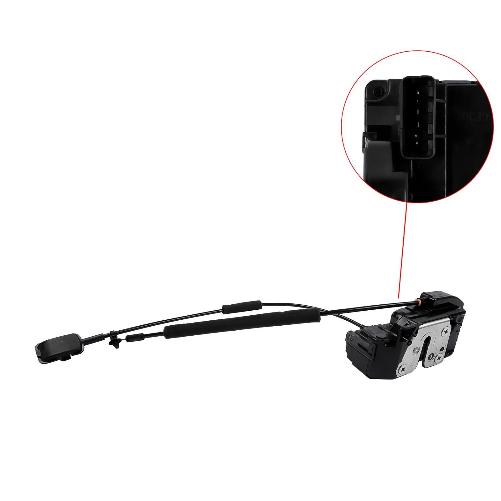 Attuatore serratura porta anteriore destra con 6 perni di ricambio per NV400 Master III Movano B 2.3 dCi 80502-00Q0K 80502-00Q1H 82502-00Q0D 4419257 4421454 93197290 805020009R