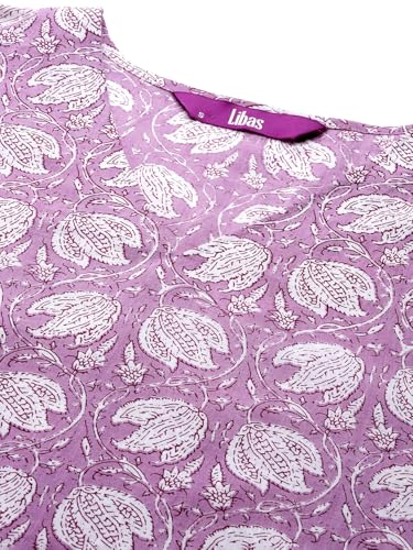 Image of Libas Printed Cotton Night Suit