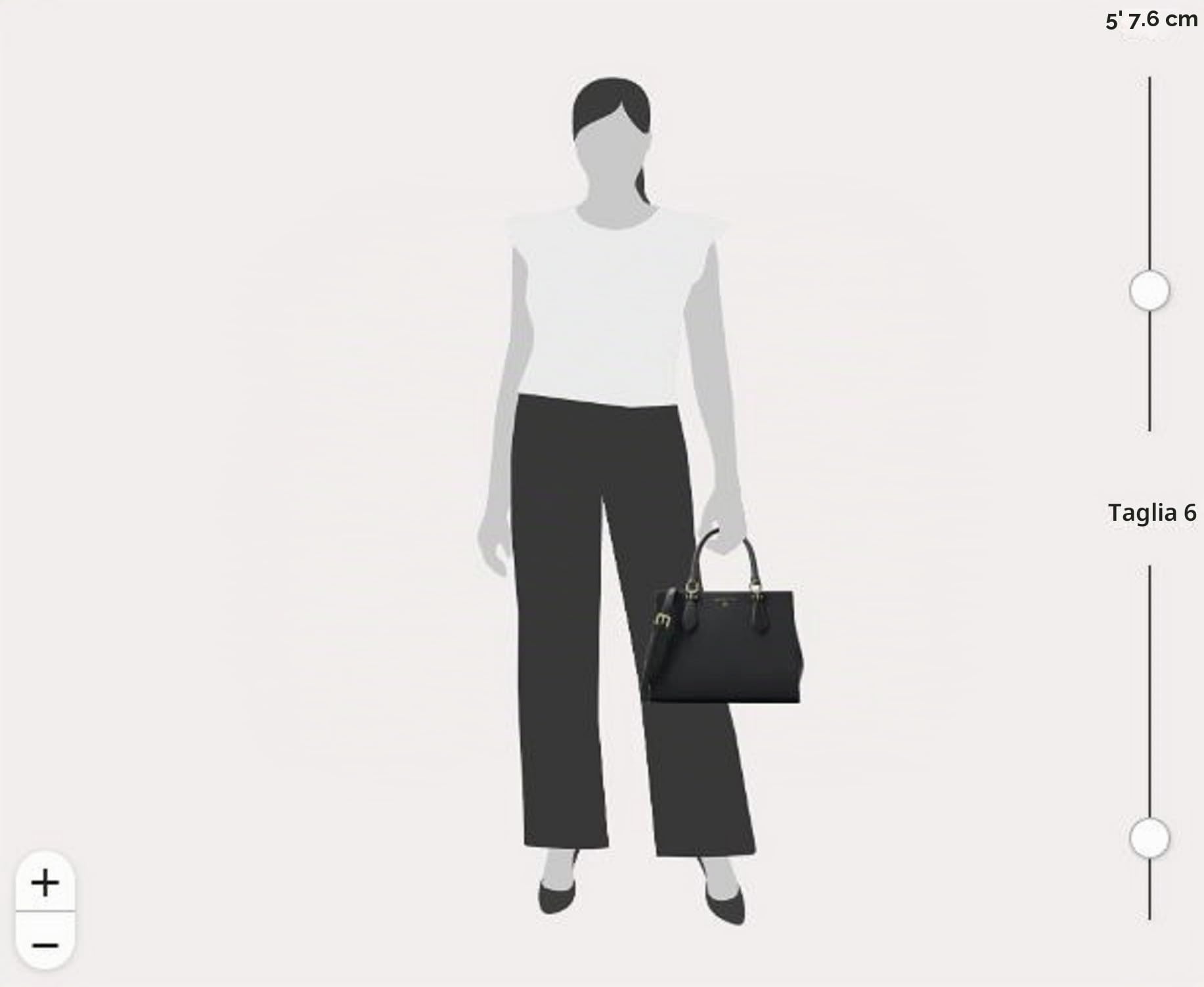 Michael Kors Marilyn Saffiano Leather Medium Satchel Nero
