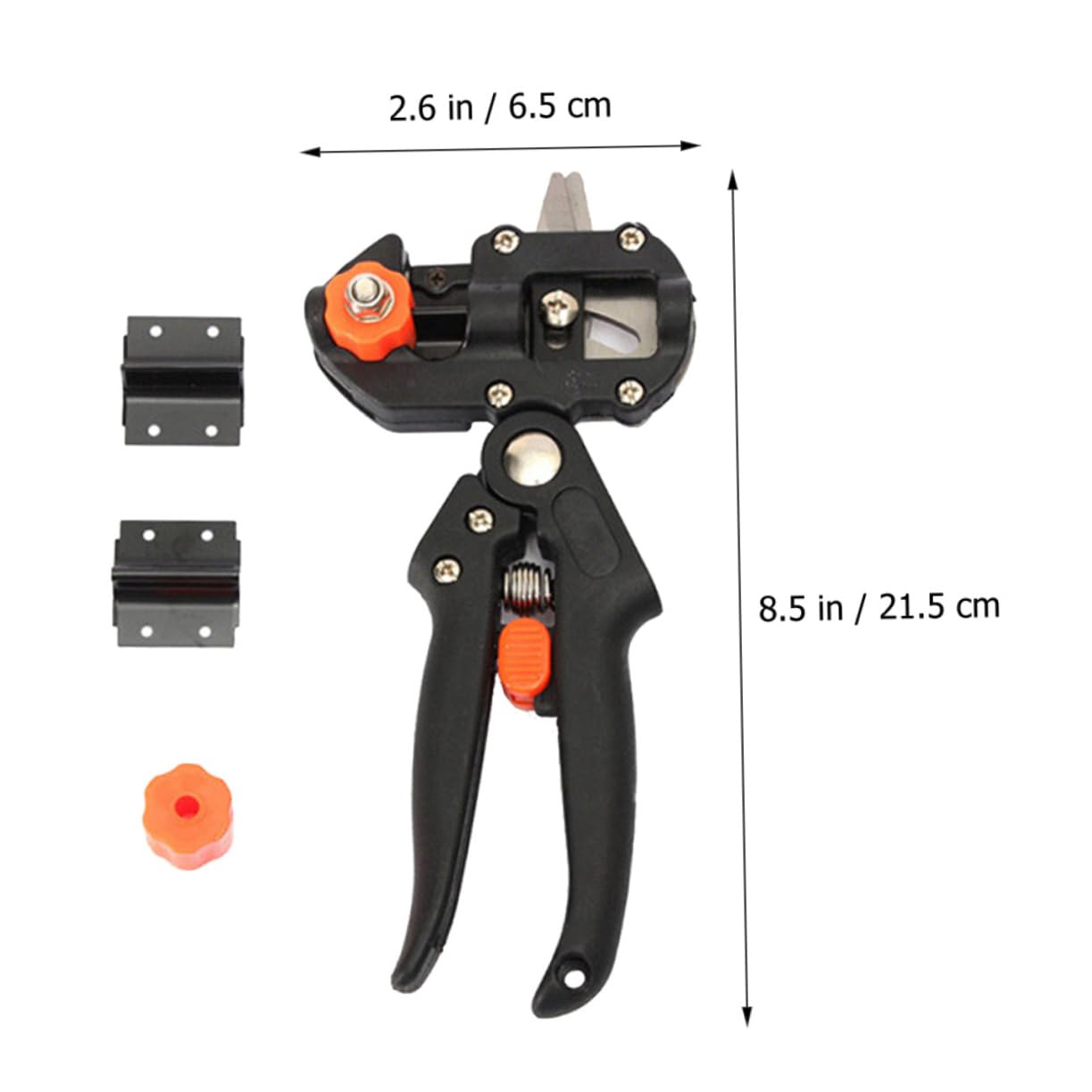 Forbice Per Da Attrezzo Per Innestare Alberi Cesoie Per Rami Foglie Forbici Da Leggero Materiali in Robusti Lame Ricambio Incluse