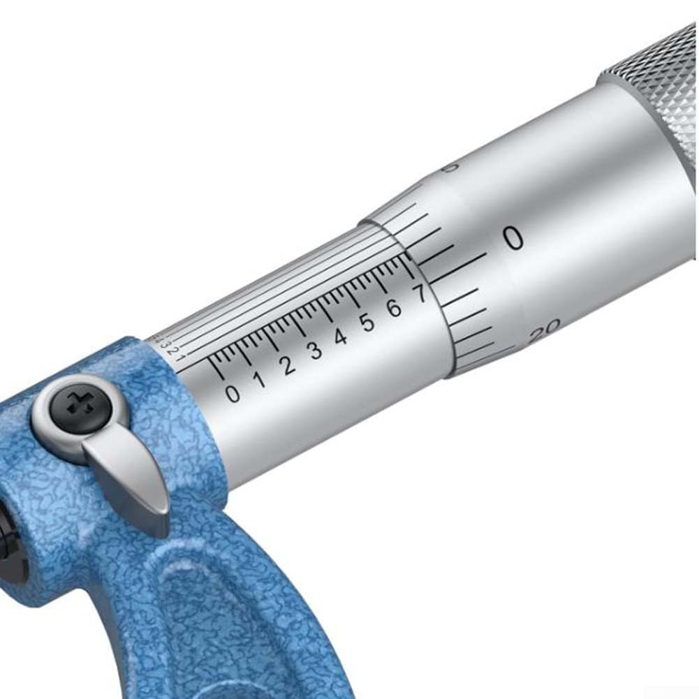 Micrometro meccanico, strumento di misurazione 0-25 mm, micrometro esterno per applicazioni di controllo della qualità (50-75 mm)