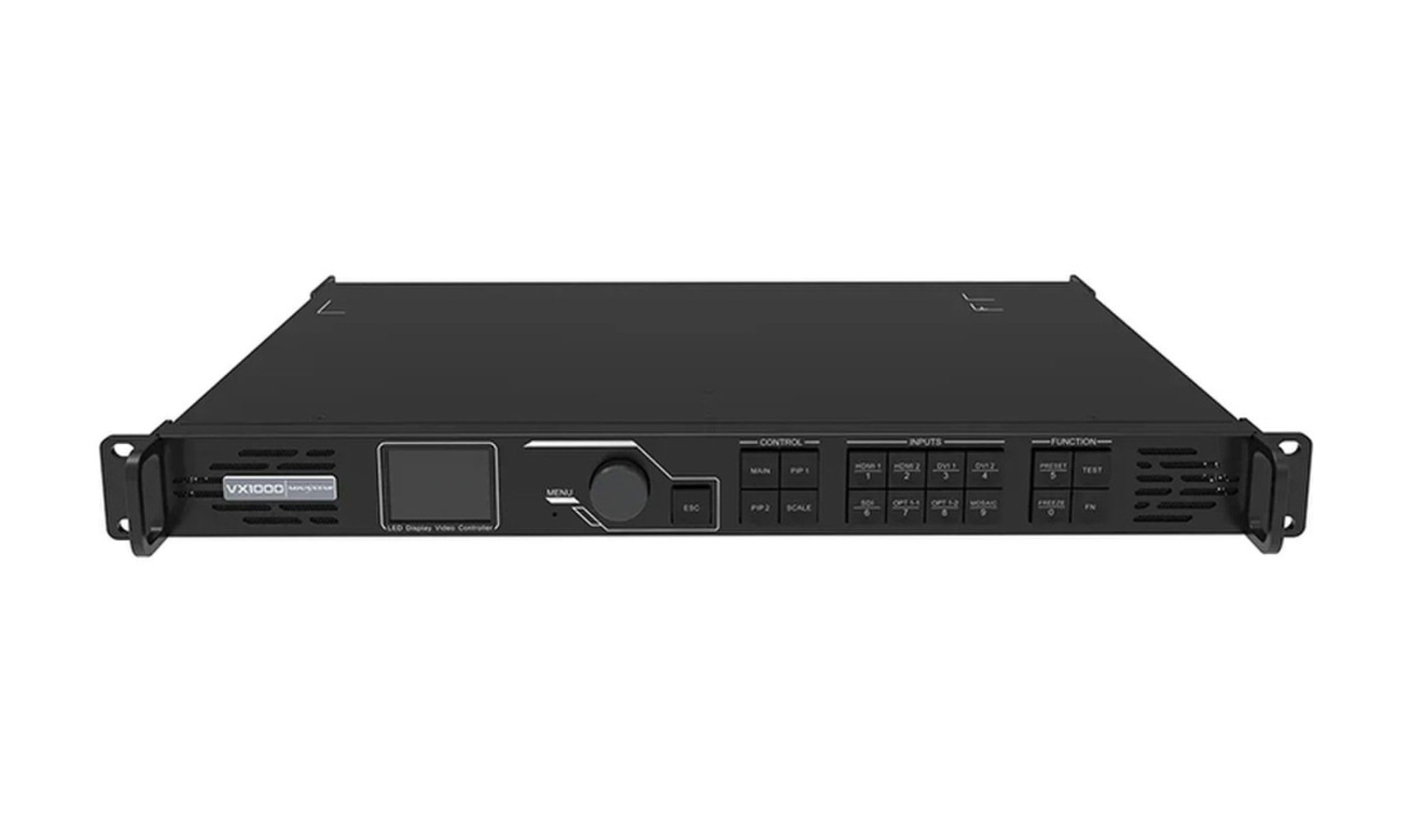 VX1000 All-in-One LED Video Processor and Controller | 6.5 Million Pixel Capacity, 10 Ethernet Outputs, Low Latency, Professional Video Wall Processor for Stage and Rental LED Screens