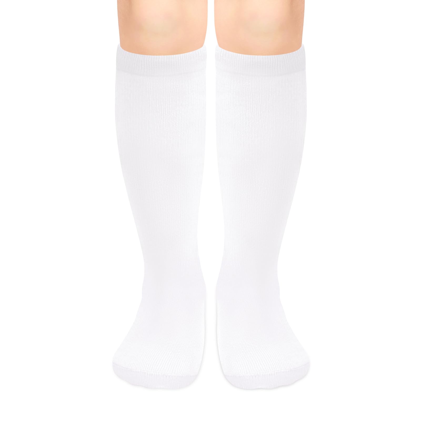 Olreco 1 Pack Toddler Kids Youth Soccer Socks Girls Boys Baseball Socks Youth Knee High Softball Football Accessories Cotton