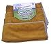 GroomTex Large Microfiber Pet Towel – Super Absorbent Bath & Drying Towel for Dogs, Cats (24 x 39 in. & 6.5 Sq Ft, Golden Brown)
