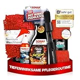 Felgenpflege Set: SONAX FelgenBeast SonderEdition (500ml) Premium Felgenreiniger + Ceramic Quick Detailer + Zubehör - Für eine schonende & gründliche Reinigung für Alufelgen & Stahlfelgen | 5-teilig