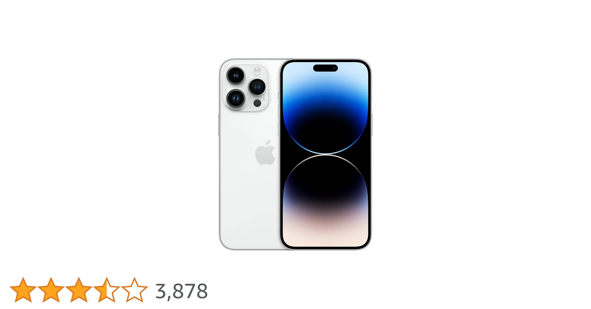 Apple iPhone 14ProMax シルバー　128GB Apple iPhone 14 Pro Max, 128GB, Silver - Unlocked (Renewed