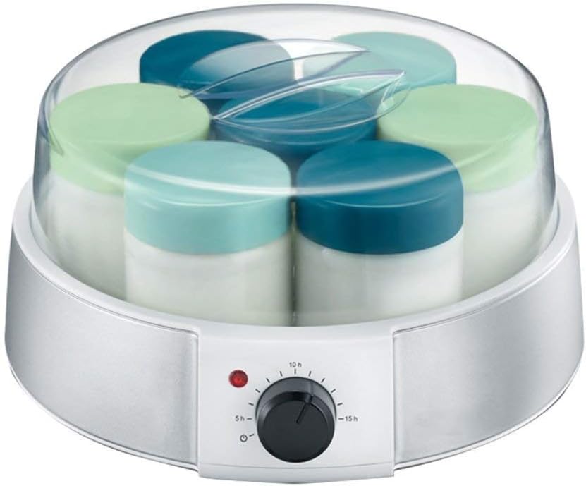 Yogurt Machine, 1L Household Electric Automatic Yogurt DIY Maker with Stainless Steel Inner Container - for 2-3 People (Color: Pink) (Orange)