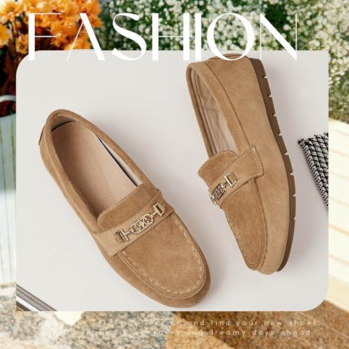 Image of Women's Loafer Shoes Leisure Slip On Work Shoes Comfort Walking Flats