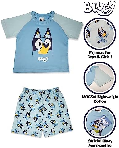 Bluey, Bingo, Chilli & Bandit kinderpyjama's voor het hele gezin, 100