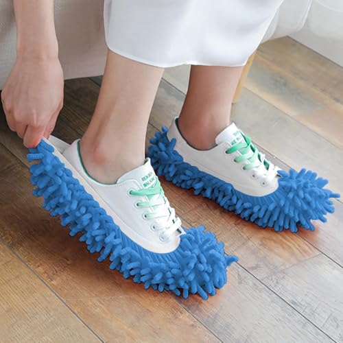 Best Shoes for Tile Floors: Comfort & Safety Guide 14 1 Pairs Mop Slippers Shoes,Floor Cleaning Slipper Covers for Home Use,Floor Cleaner Pads for Tile Cleaning Shoe Cover,Blue