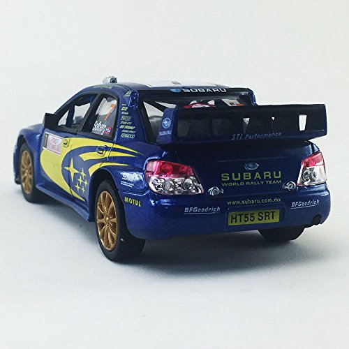 Miniatura Kinsmart Subaru Impreza WRC 1:36 Azul miniatura 2