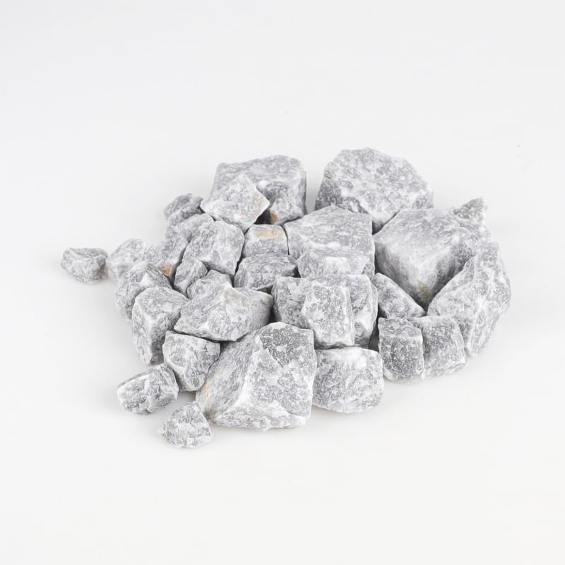 WHZHDMA Bulk Natural Crystal Rough Stone Natural Gray Aventurine Crystal Rough Stone Ornaments Mineral Specimen Aromatherapy Diffuser Demagnetizing Stone Crushed Stone Rocks Stones and Crystals