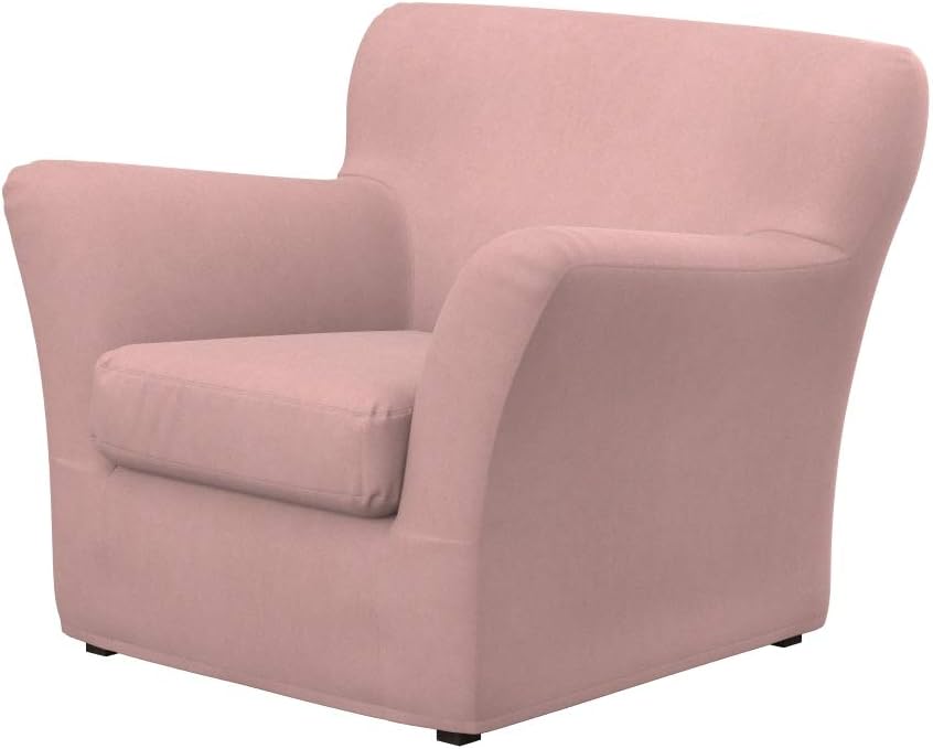 Soferia Replacement Compatible Cover for Tomelilla Armchair, Low Back, Fabric Majestic Velvet Blush Pink