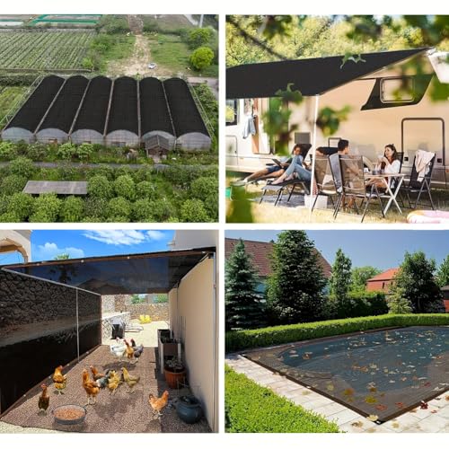 Filet anti-UV protégeant les plantes des brûlures du soleil