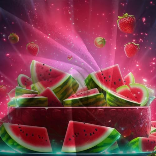 Parure de lit enfant melon d'eau couette confortable King 3D - 7