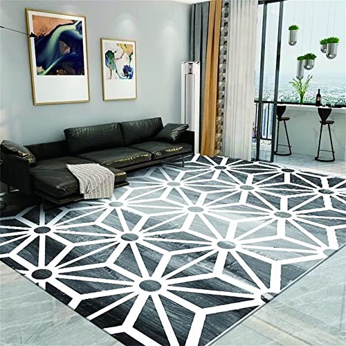 RUGMRZ Balkonboden Moderne einfache geometrische Anti-Rutsch zimmerdeko...