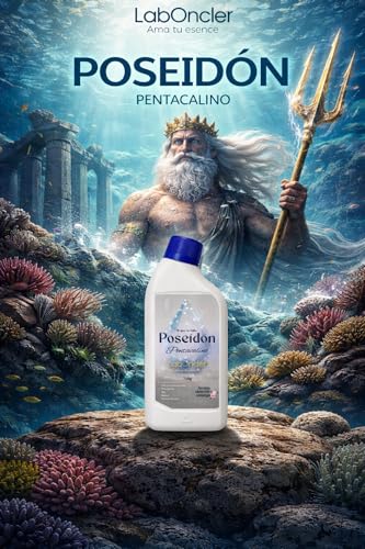 POSEIDON Pentacalino Gel Desincrustante Antical para WC y Sanitarios, Restos de Obra, Marcas de Quemado, Aroma Almendra, 750g