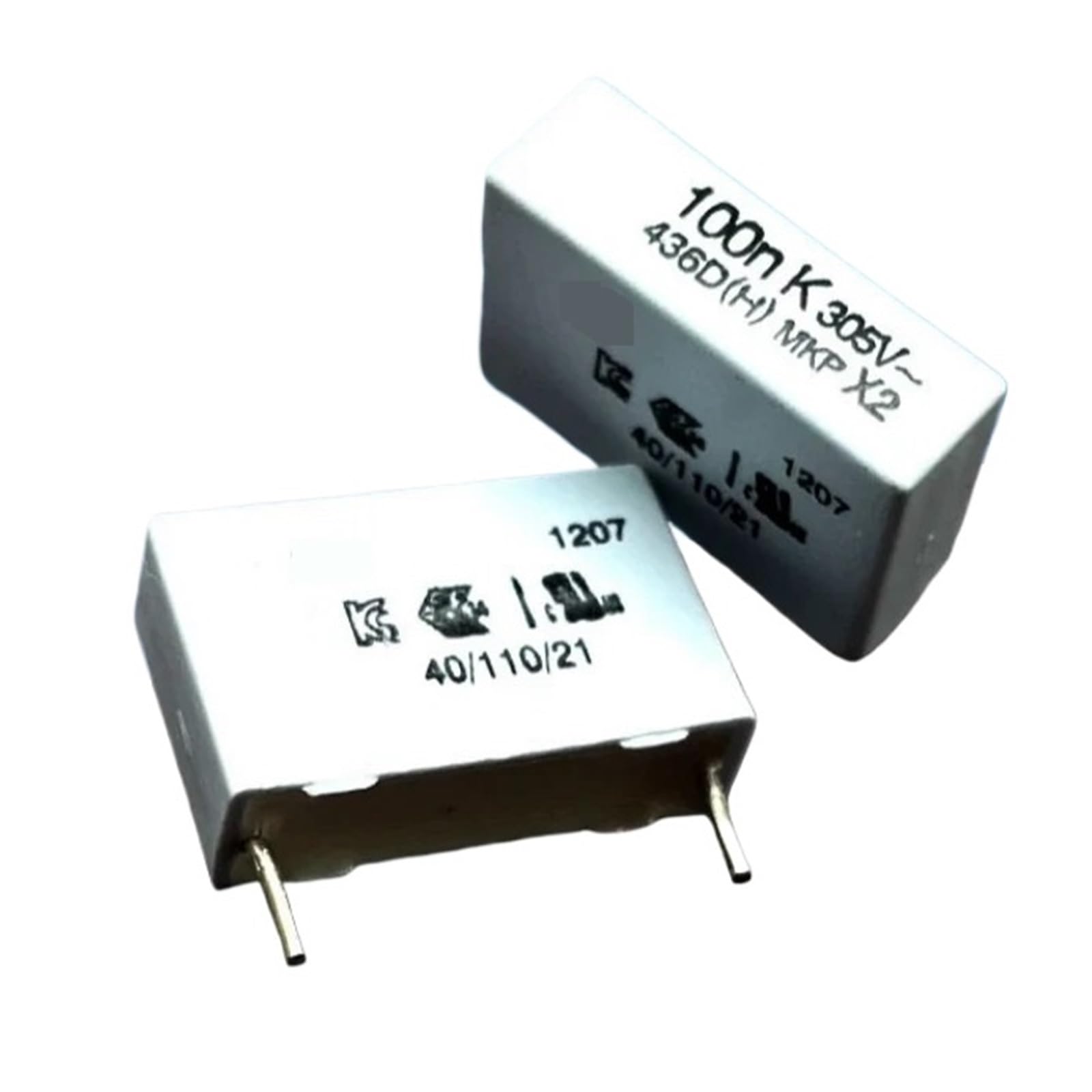 Condensateur 100nf 275v de sécurité pour montage de filtres anti-parasites