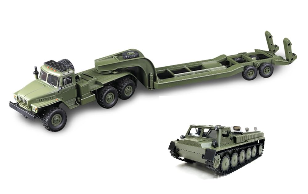 Amazon.co.jp: WPL 2.4GHz 1/16 RTR B36-3 6WD ミリタリートレーラー