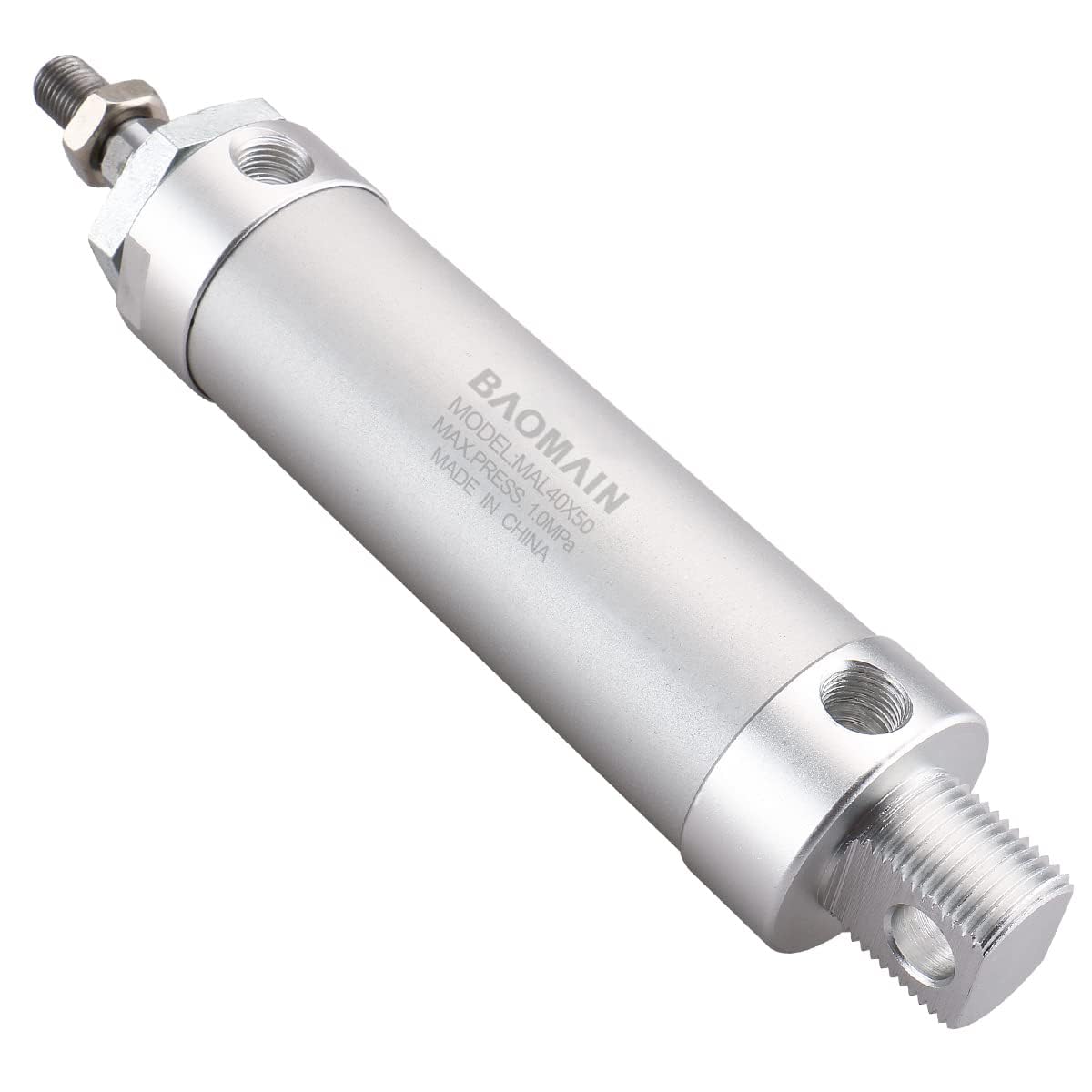 BAOMAIN Mini Pneumatic Air Cylinder 1" Bore 5" Stroke MAL 25x125 — Amazon image 11