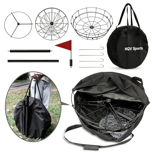 Image of Disc Golf Basket,Heavy Duty 24 Chain Portable Target