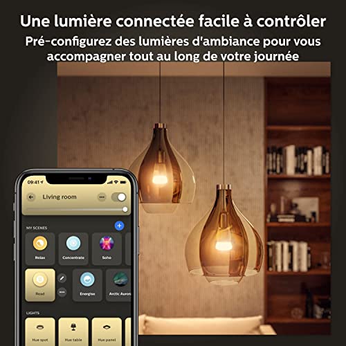 Ampoule E14 Philips Hue White Ambiance connectée Bluetooth 5,2W blanc variable - 3