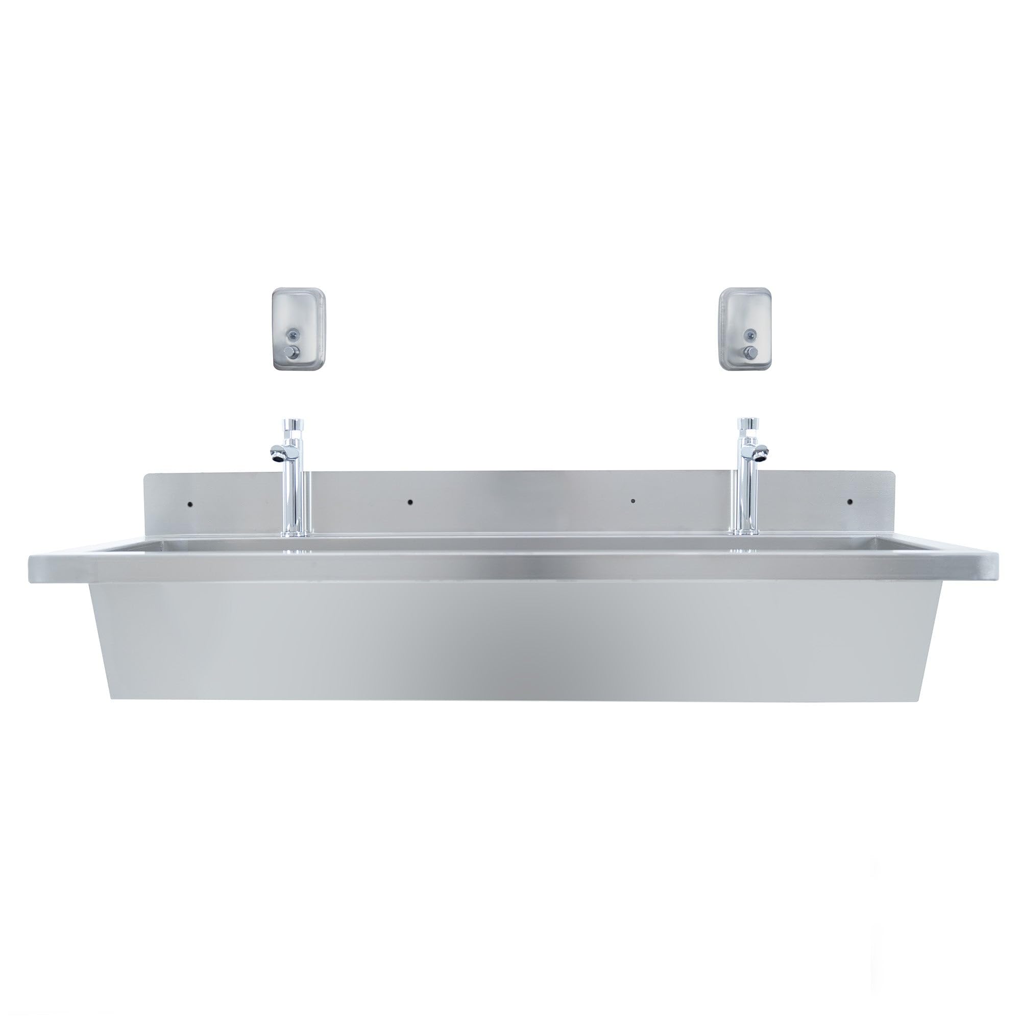 Monstershop Trough Sink - 1200mm in Silver