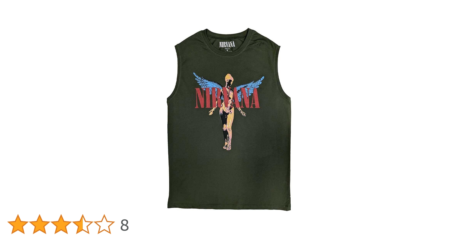 Nirvana Nevermind タンクトップ NIRVANA Nevermind タンクトップ XLサイズ 日本未入荷