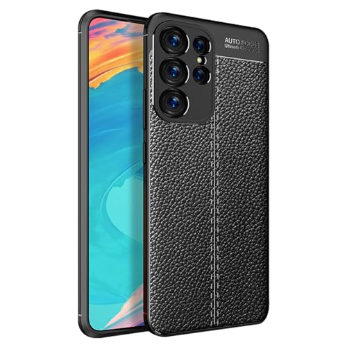 Funda delgada para Samsung Galaxy S24 Ultra protectora estilo piel