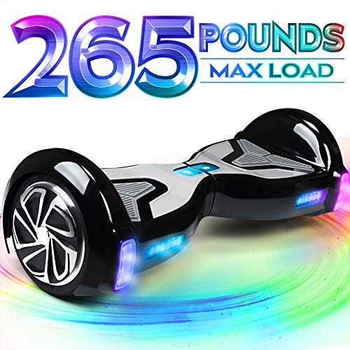 TOMOLOO Hoverboard, Electric Self-Balancing Smart Scooter, UL 2272 Certified Hover Board 6.5 Two-Wheel