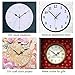 EMOON High Torque Clock Movement Mechanism with 3 Pairs of Hands, Silent Sweep Quartz Clock Motor Kit for Clock Repair DIY Replacement