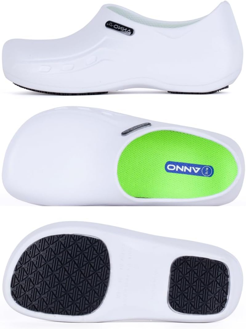 ANNO Soft Medical Clogs EVA Surgical Nursing Nurse Shoes Unisex Anti-Slip Chef Shoes for Men Women Workers Mules Slippers