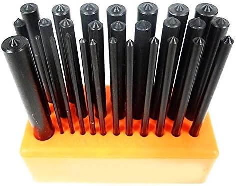 28 piezas 332 "- 12" transferencia Punch Set 4-78" largo Punzones Fabricante de herramientas y maquinistas