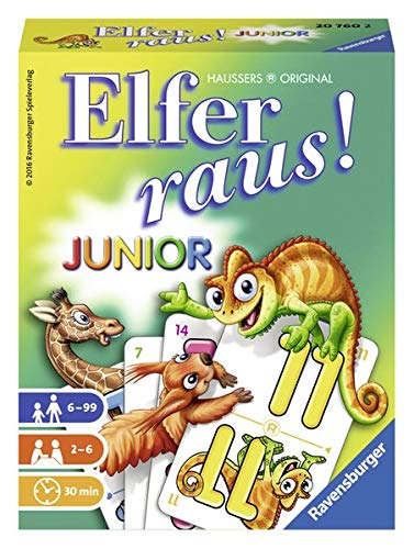 Preisvergleich Produktbild Junior Elfer Raus Kartenspiel für Kinder ab 6 Jahren