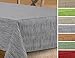 Produktbild Wachstuchtischdecke rund oval eckig, Georginias Tischdecke abwischbar, Farbe und Größe wählbar (Eckig 180x140 cm Grau)