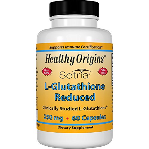 L-Glutathione Reduced 250 mg (Setria) Healthy Origins 60 Caps